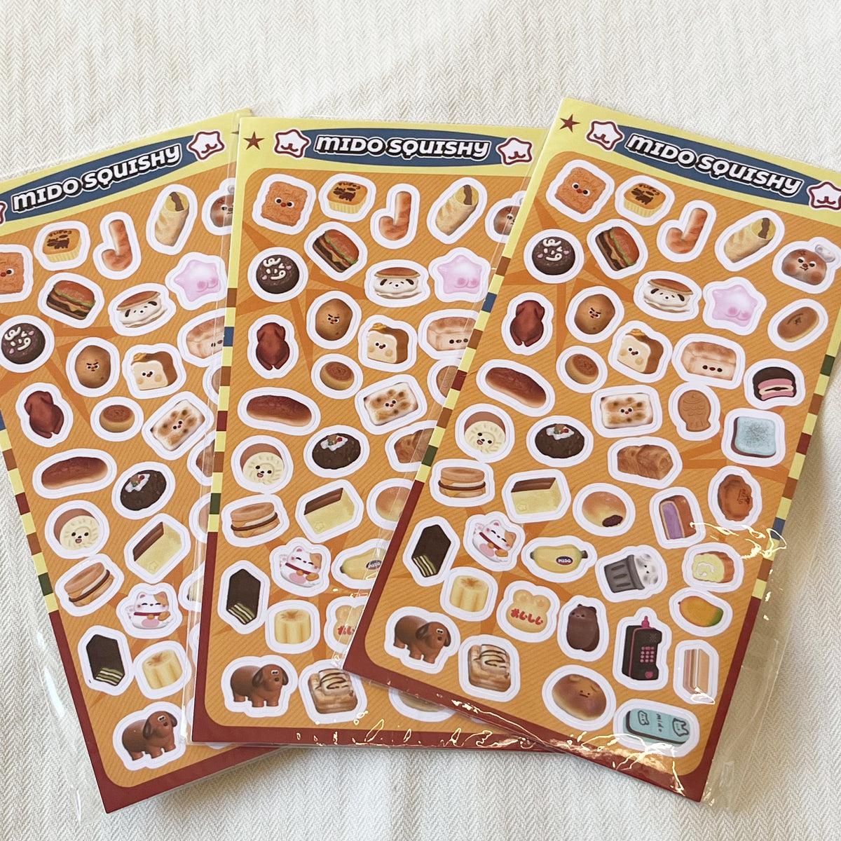 mido sticker sheet