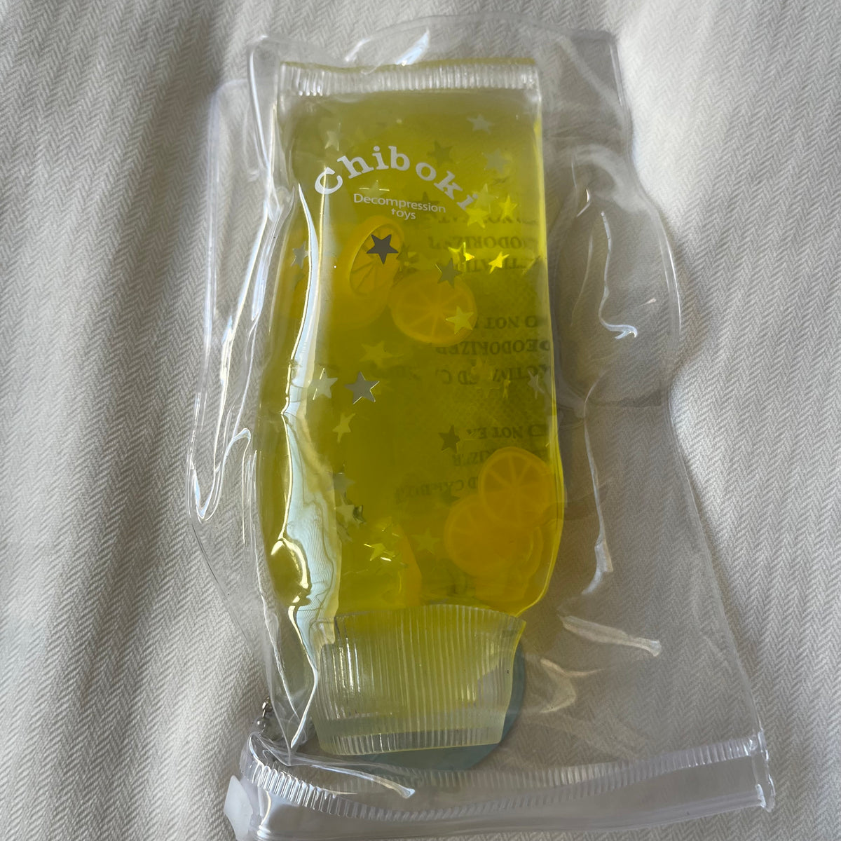 chiboki glitter toothpaste squishy