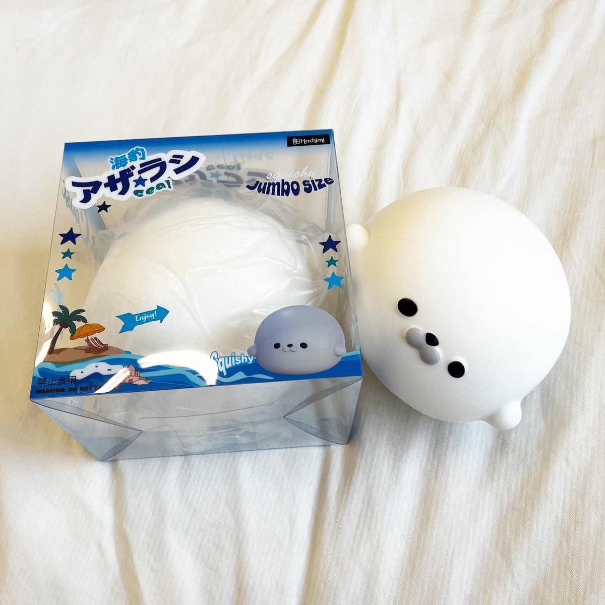 hachimi extra jumbo queen seal squishy