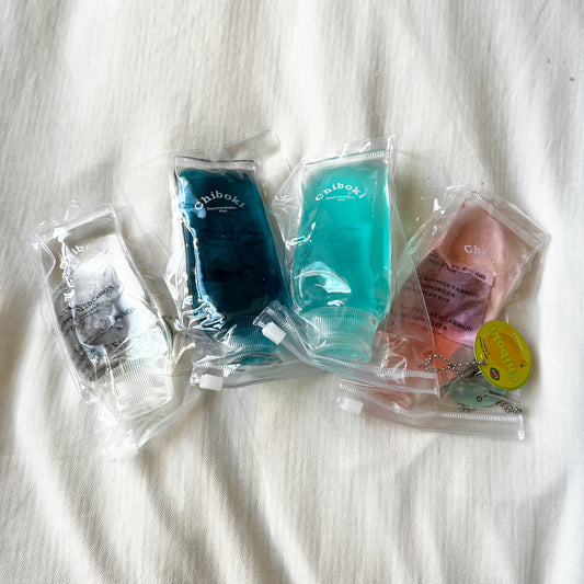 chiboki clear toothpaste squishy