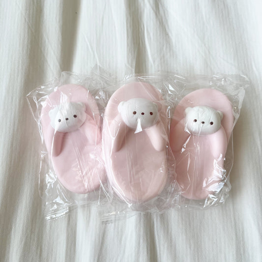 nunu bear slipper squishy