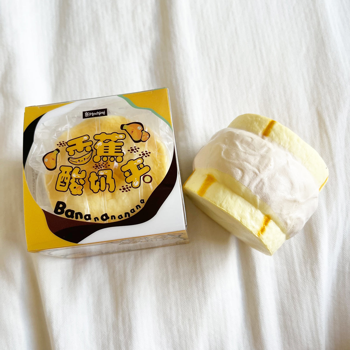 hachimi banana sandwich squishy