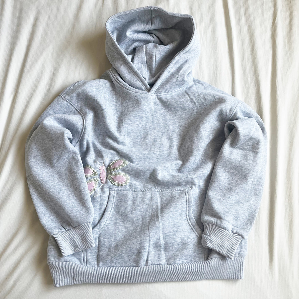 bear and bugs patchwork hoodie - medium