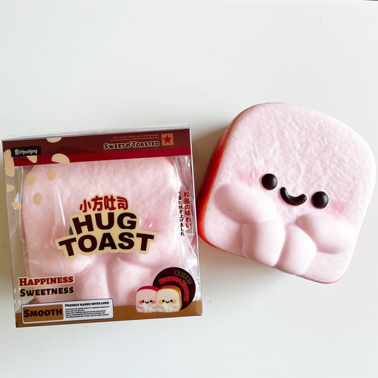 hachimi hug toast squishy