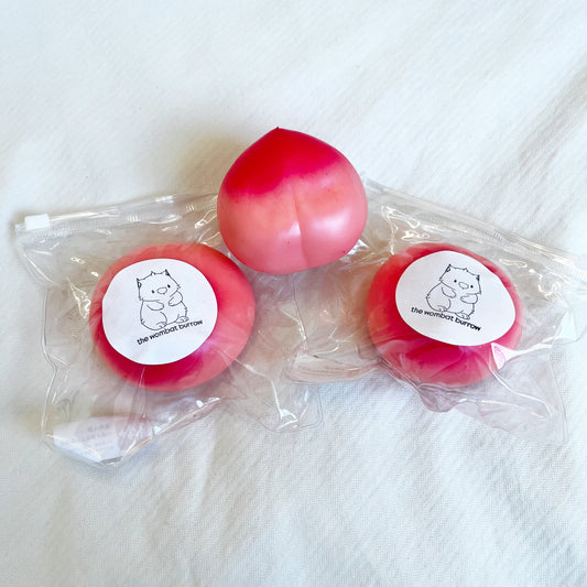 crunchy peach squishy