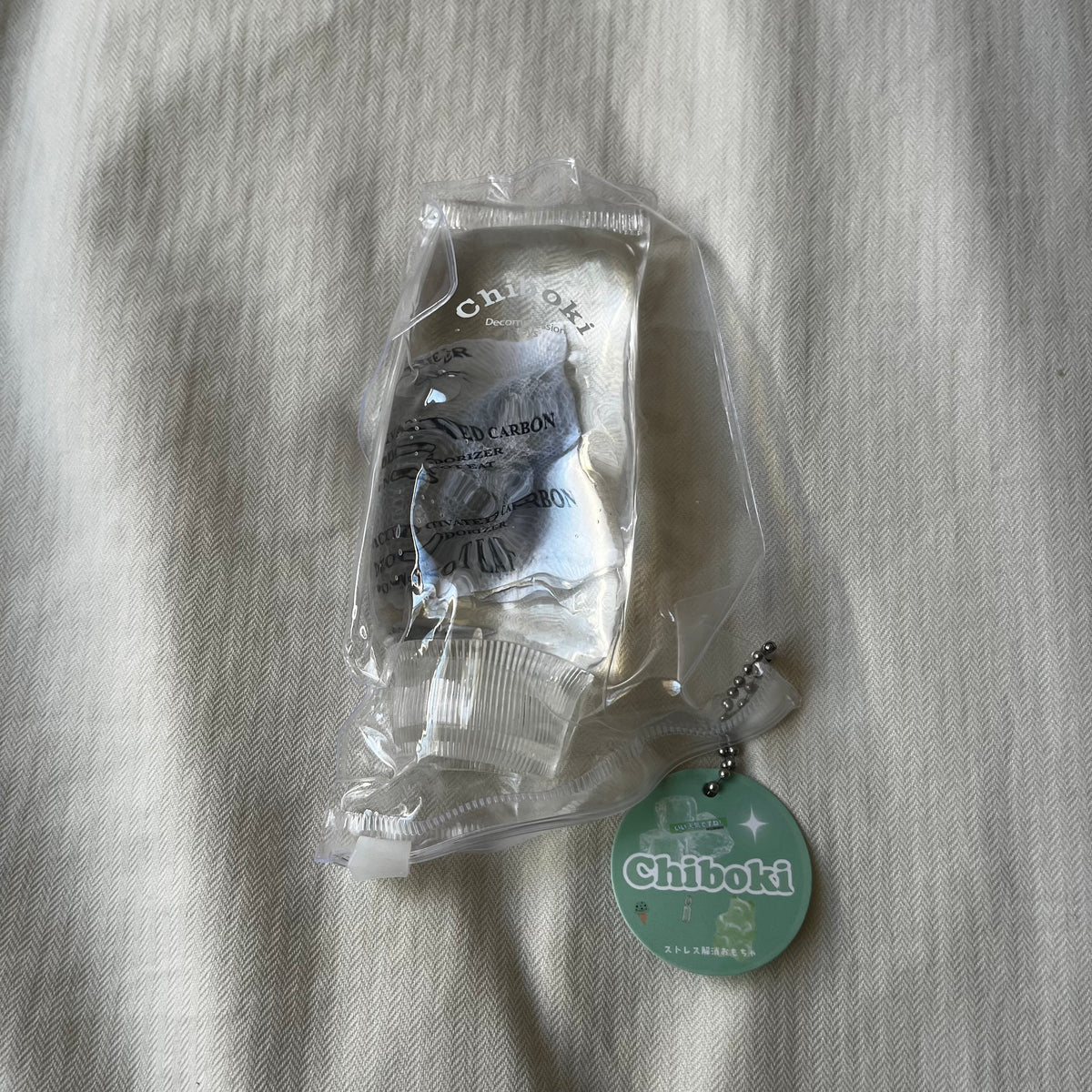 chiboki clear toothpaste squishy