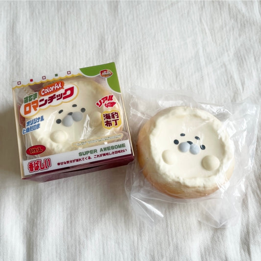 mido seal cheese cake squishy