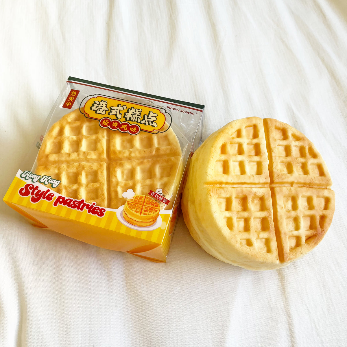 moozy jumbo waffle squishy