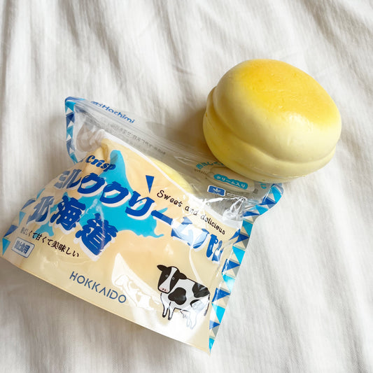 hachimi crispy milk bun squishy