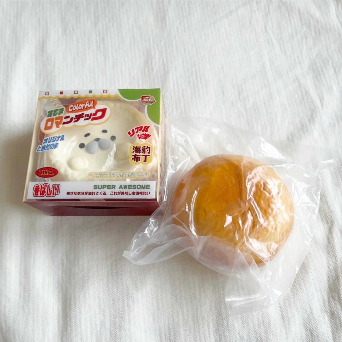 mido seal cheese cake squishy